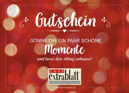 Restaurant-Gutschein für Cafe Extrablatt