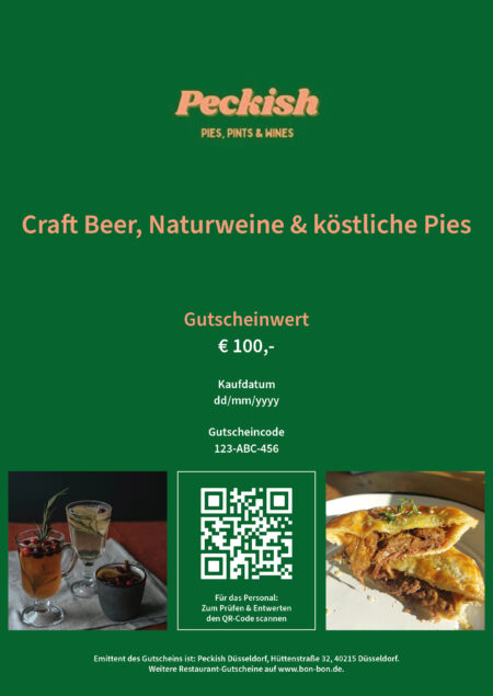 Restaurant-Gutschein für Peckish