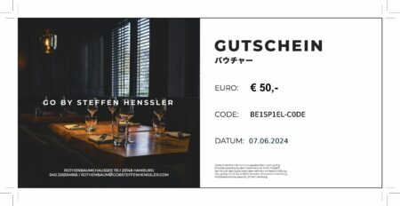 Restaurant-Gutschein für GO by Steffen Henssler Rothenbaum