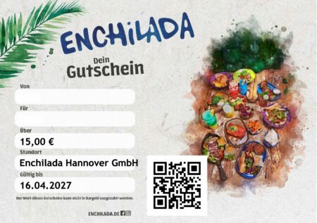 Restaurant-Gutschein für ENCHILADA