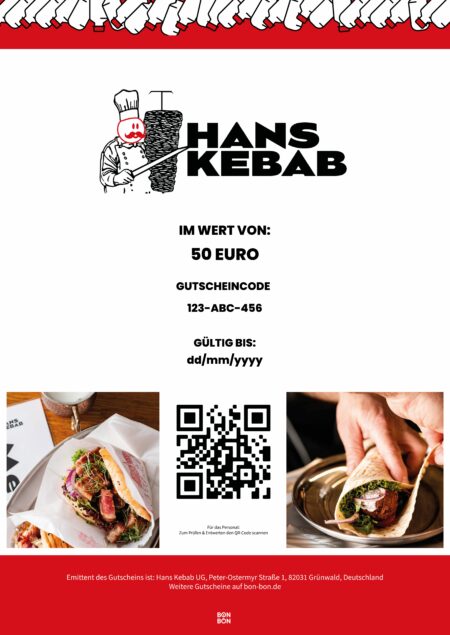 Restaurant-Gutschein für Hans Kebab