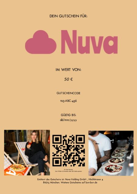 Restaurant-Gutschein für Nuva