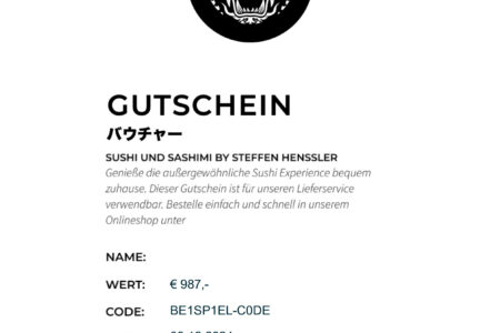 Go by Steffen Henssler Frankfurt Top Up 2024 Restaurant-Gutschein